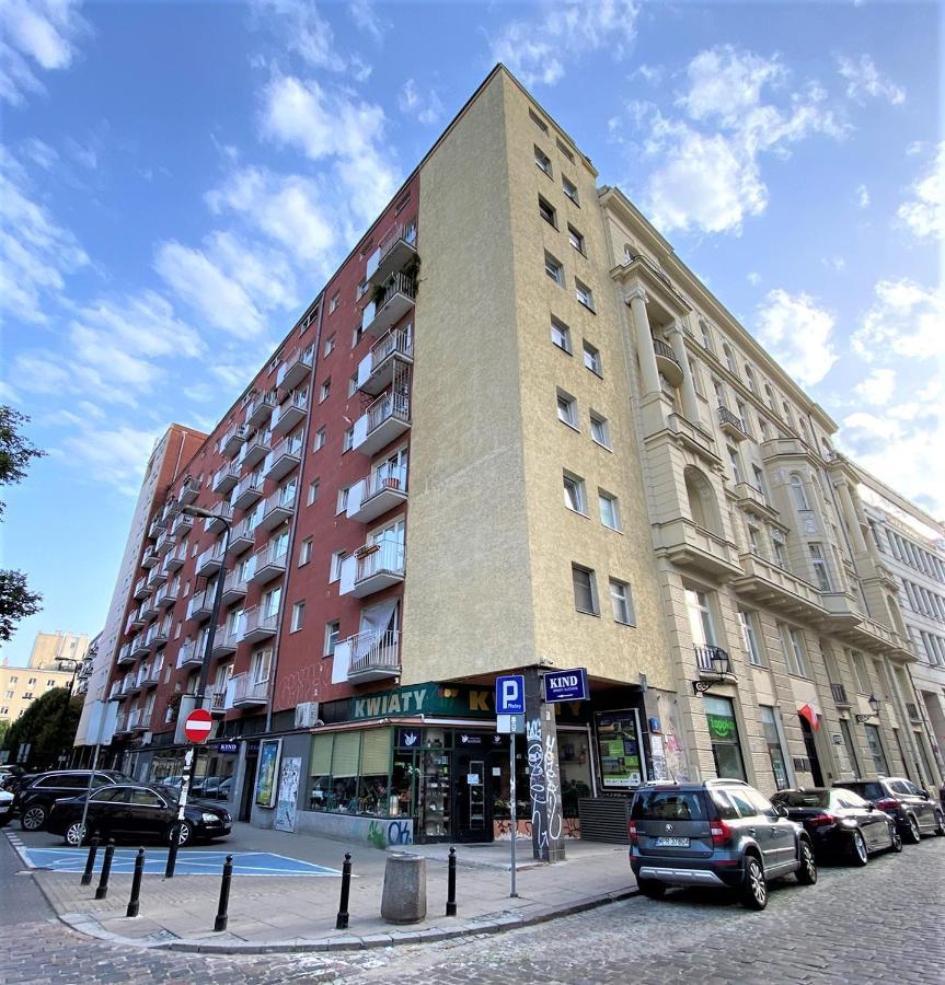 Design+LUXUS Apartment im Zentrum! +Netflix Warschau Exterior foto