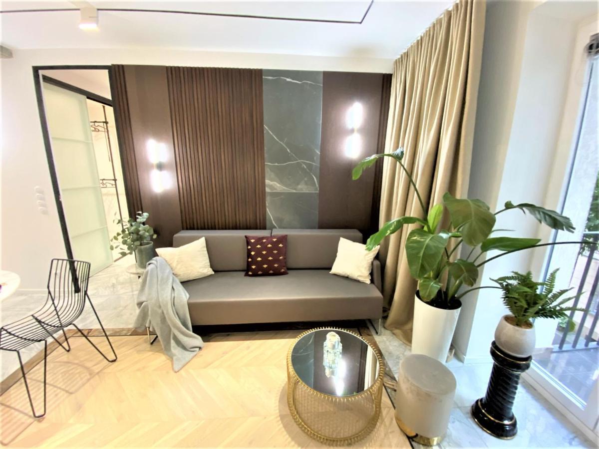 Design+LUXUS Apartment im Zentrum! +Netflix Warschau Exterior foto