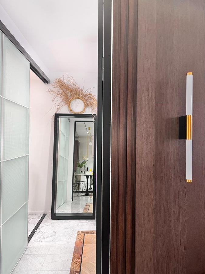 Design+LUXUS Apartment im Zentrum! +Netflix Warschau Exterior foto