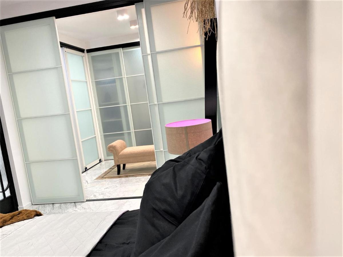 Design+LUXUS Apartment im Zentrum! +Netflix Warschau Exterior foto